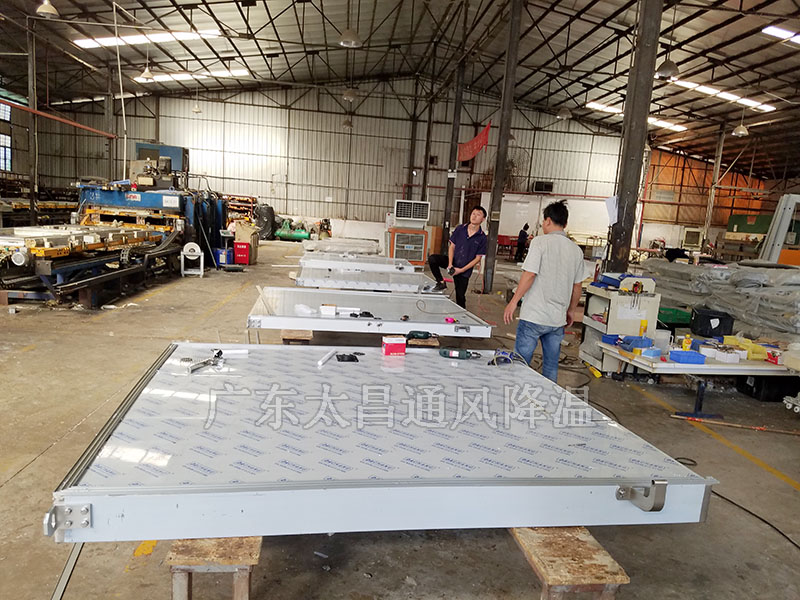 移動式冷風機在生產車間的應用