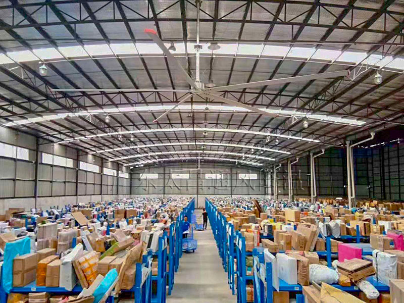 工業大風扇降溫方案