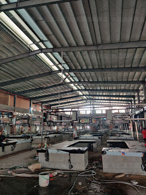 怎么做農貿市場的通風降溫