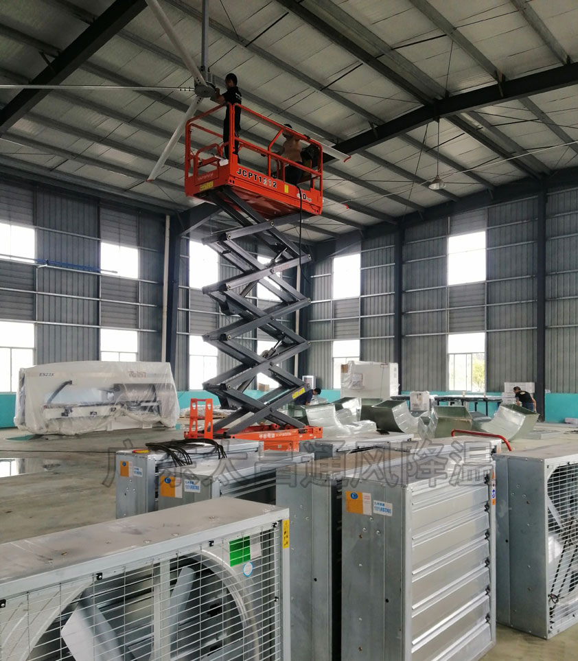 大型鐵皮廠房如何降溫 車間通風換氣方案