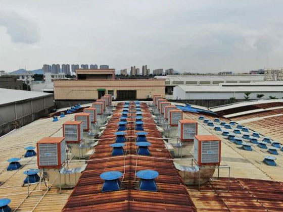 東莞沙田科迪實業安裝實例